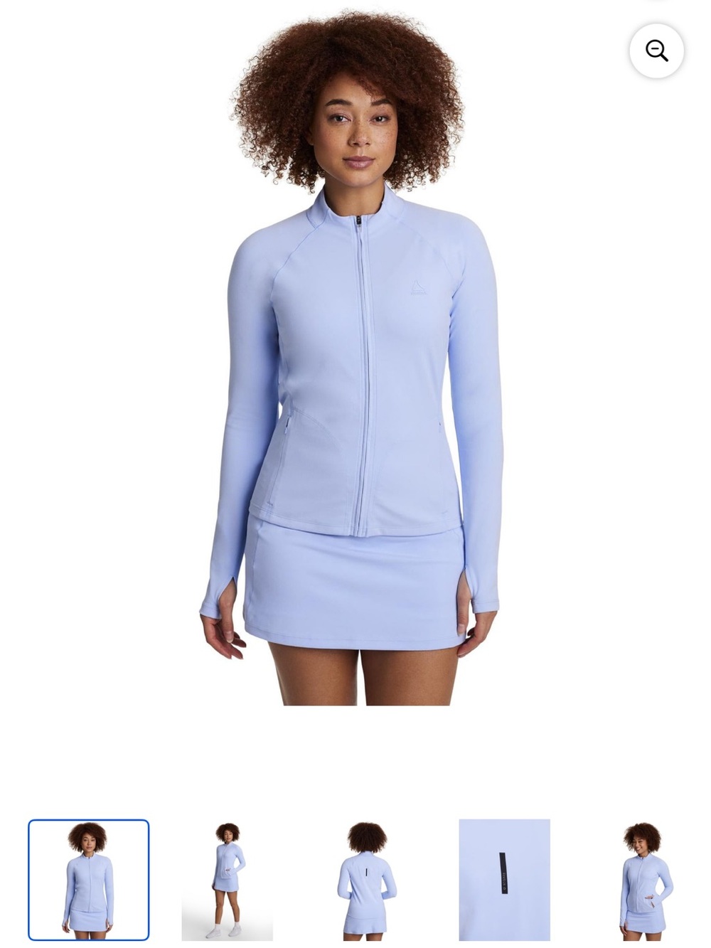 Reebok Women’s Move Full Zip Jacket Blue M NWT Athletic